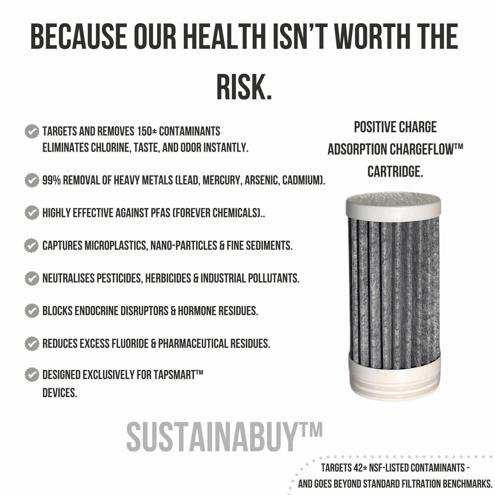 TAPSMART™ 1.0 STARTER KIT (1 CHARGEFLOW™ CARTRIDGE INCLUDED). image 1