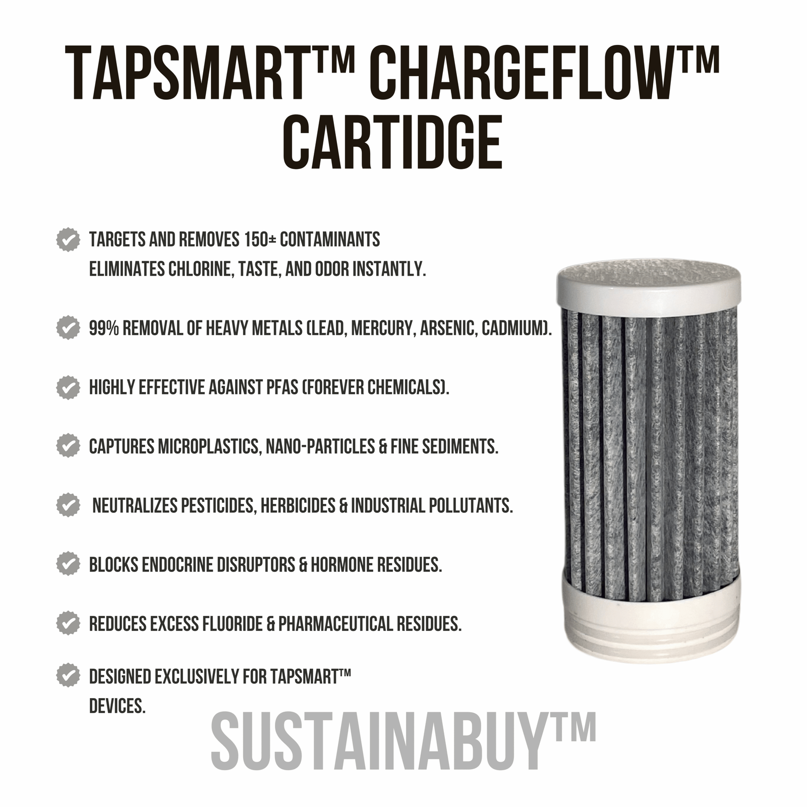 TAPSMART™ CHARGEFLOW™ Cartridge (TAPSMART™ EXCLUSIVE). image 0