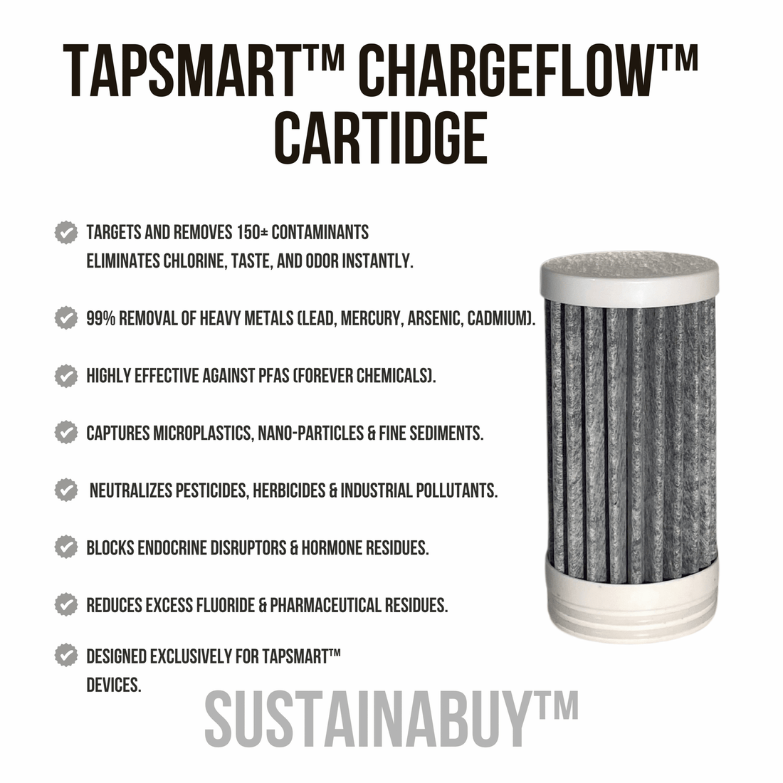 TAPSMART™ 2.0 STARTER KIT (1 CHARGEFLOW™ CARTRIDGE INCLUDED). image 4